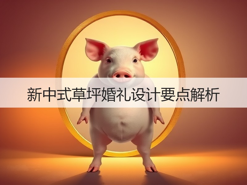 新中式草坪婚礼设计要点解析