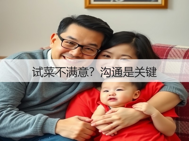 试菜不满意？沟通是关键