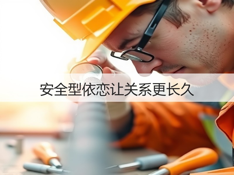安全型依恋让关系更长久