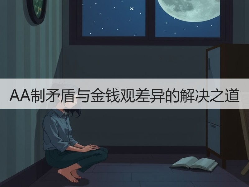 AA制矛盾与金钱观差异的解决之道