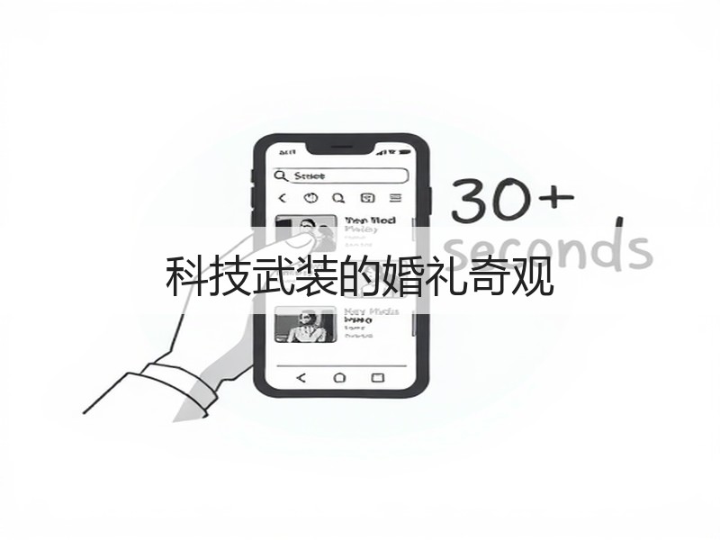 科技武装的婚礼奇观