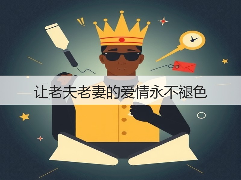 让老夫老妻的爱情永不褪色