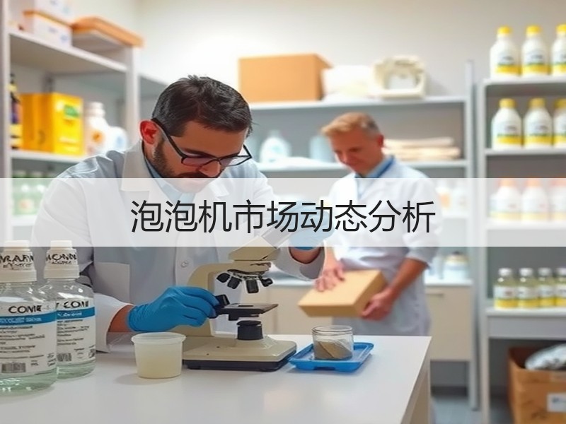 泡泡机市场动态分析