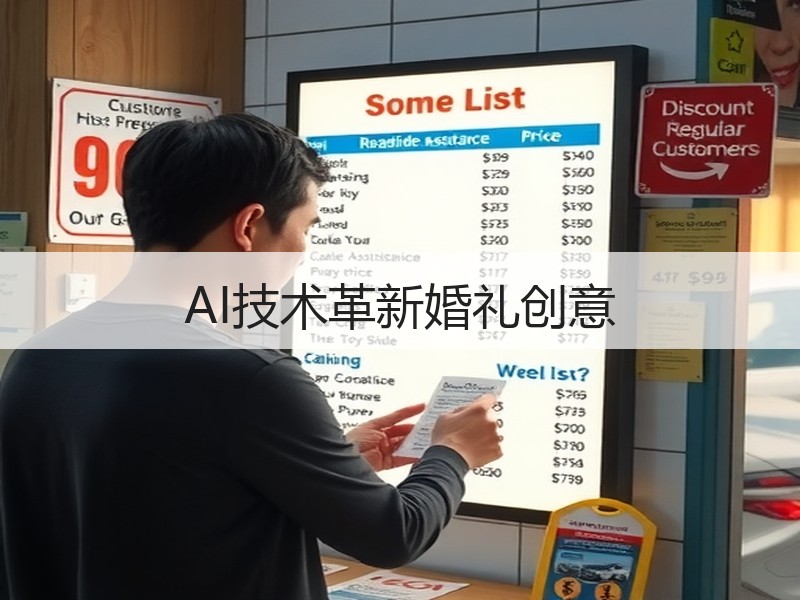 AI技术革新婚礼创意