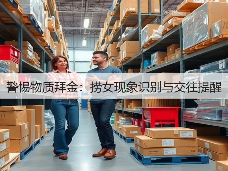 警惕物质拜金：捞女现象识别与交往提醒
