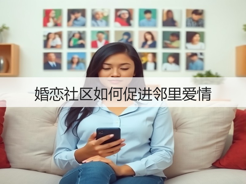 婚恋社区如何促进邻里爱情