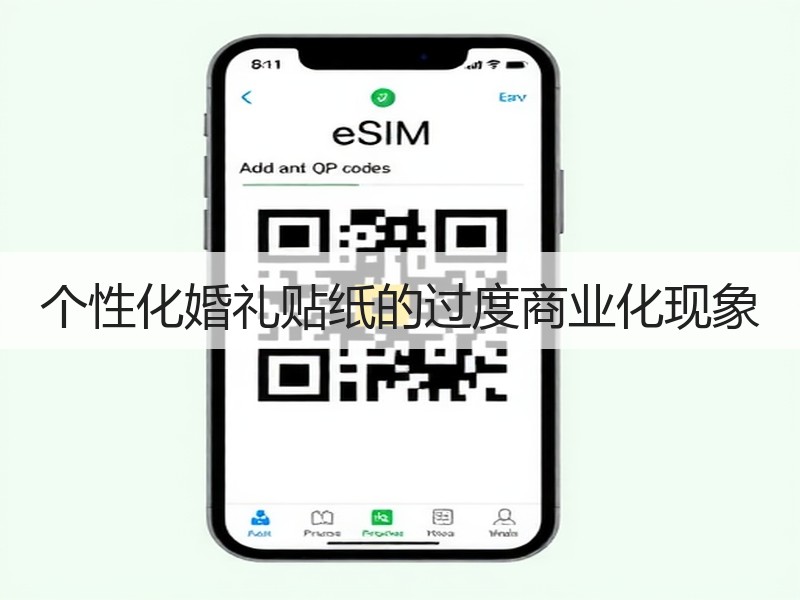 个性化婚礼贴纸的过度商业化现象
