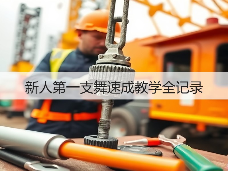 新人第一支舞速成教学全记录