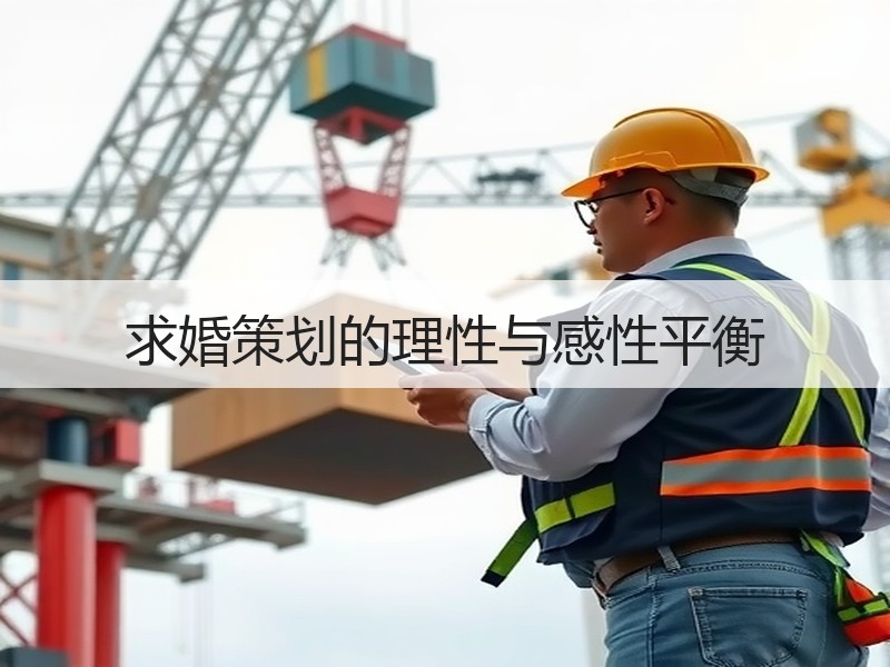 求婚策划的理性与感性平衡