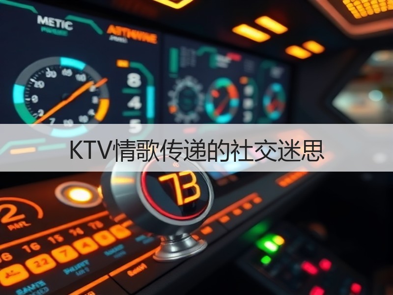 KTV情歌传递的社交迷思