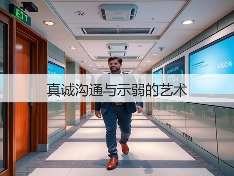 真诚沟通与示弱的艺术