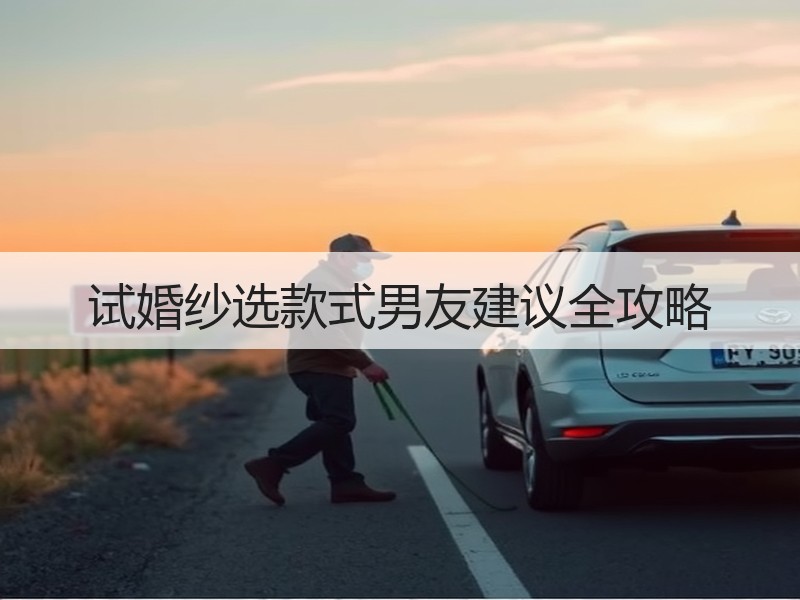 试婚纱选款式男友建议全攻略