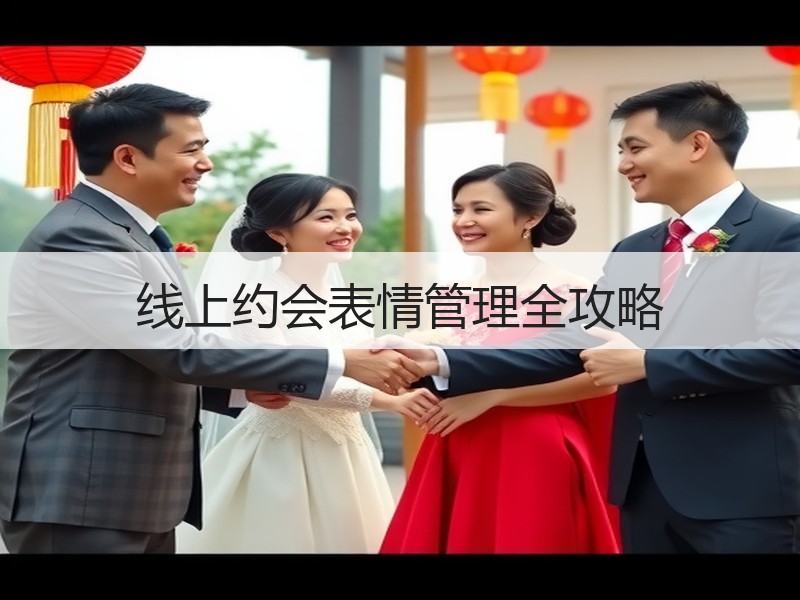 线上约会表情管理全攻略