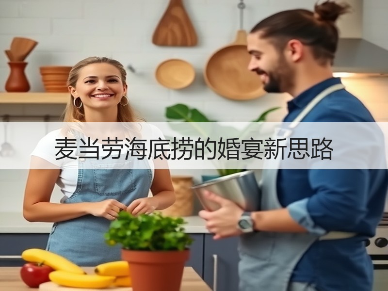 麦当劳海底捞的婚宴新思路