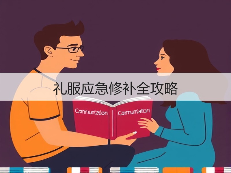 礼服应急修补全攻略