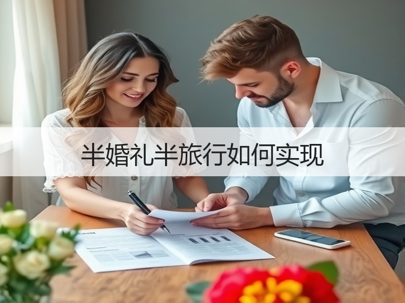 半婚礼半旅行如何实现