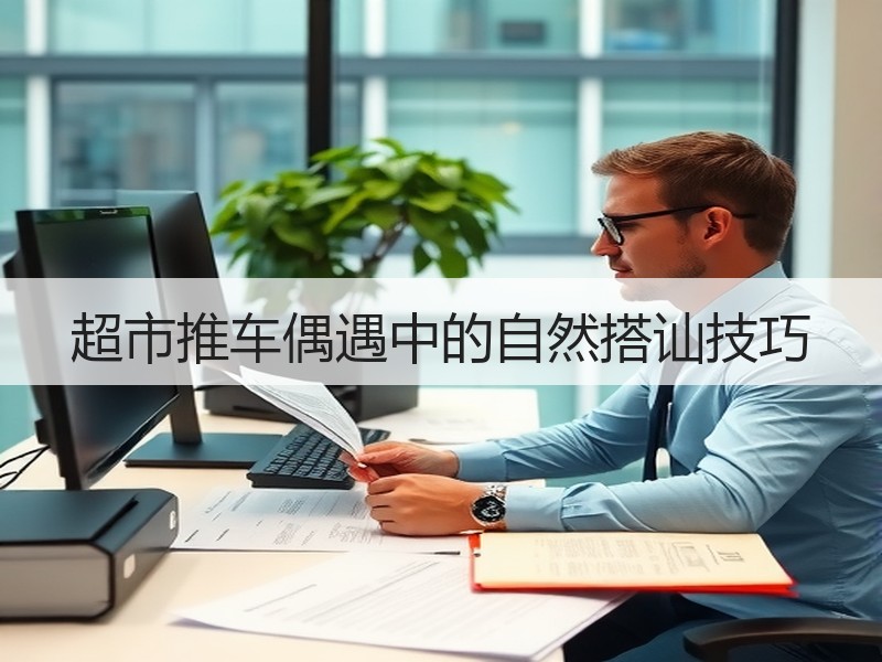 超市推车偶遇中的自然搭讪技巧