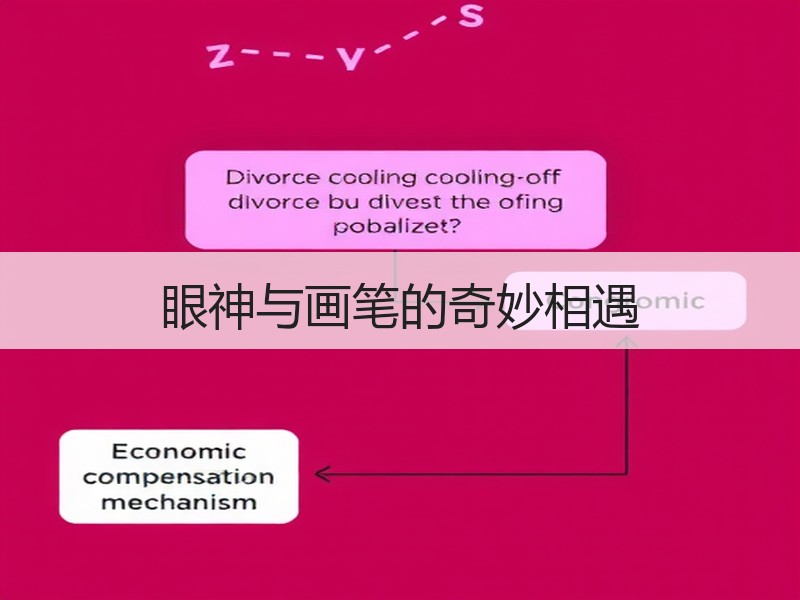 眼神与画笔的奇妙相遇