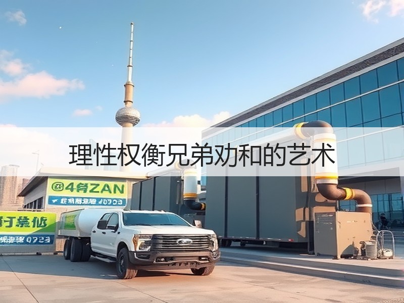 理性权衡兄弟劝和的艺术