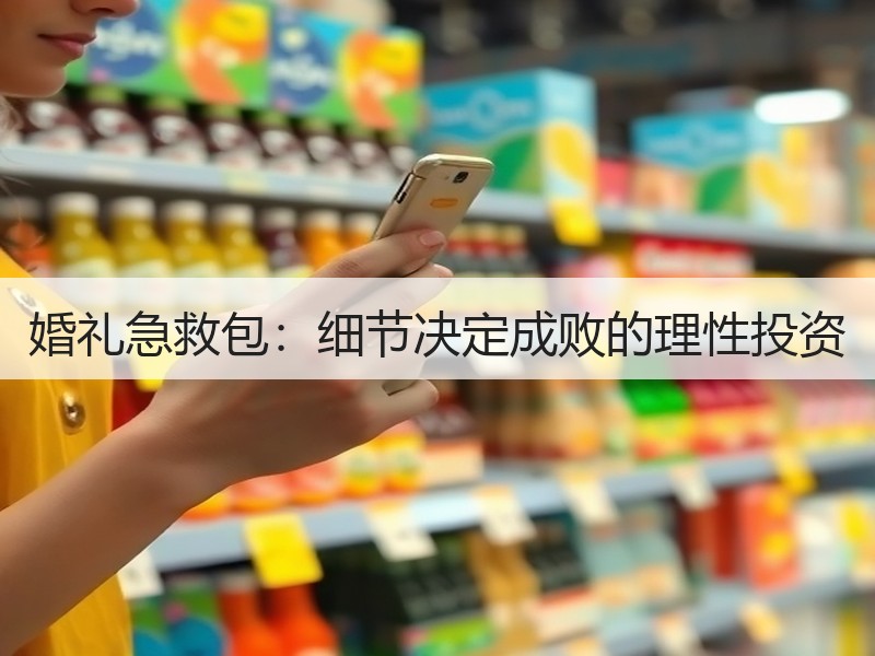 婚礼急救包：细节决定成败的理性投资