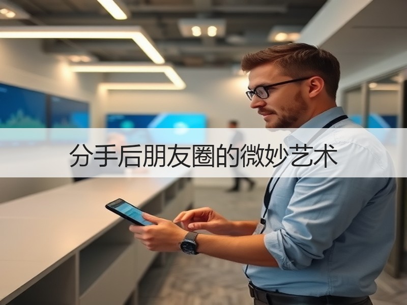 分手后朋友圈的微妙艺术