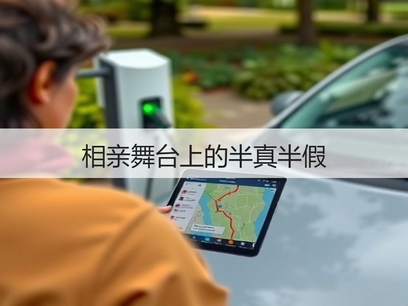 相亲舞台上的半真半假