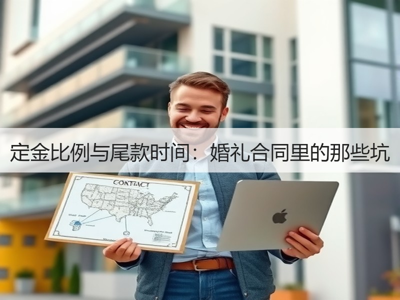定金比例与尾款时间：婚礼合同里的那些坑