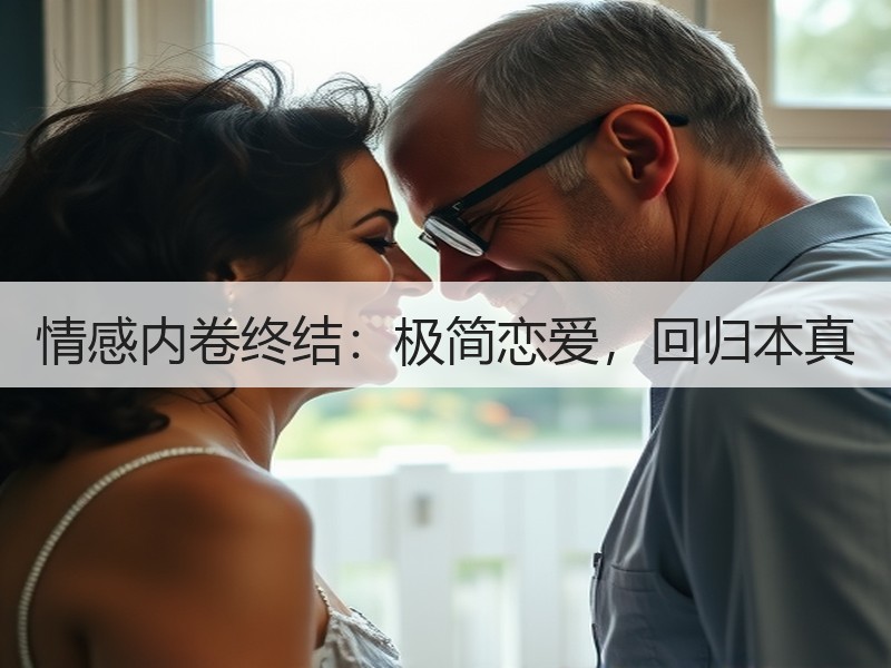 情感内卷终结：极简恋爱，回归本真