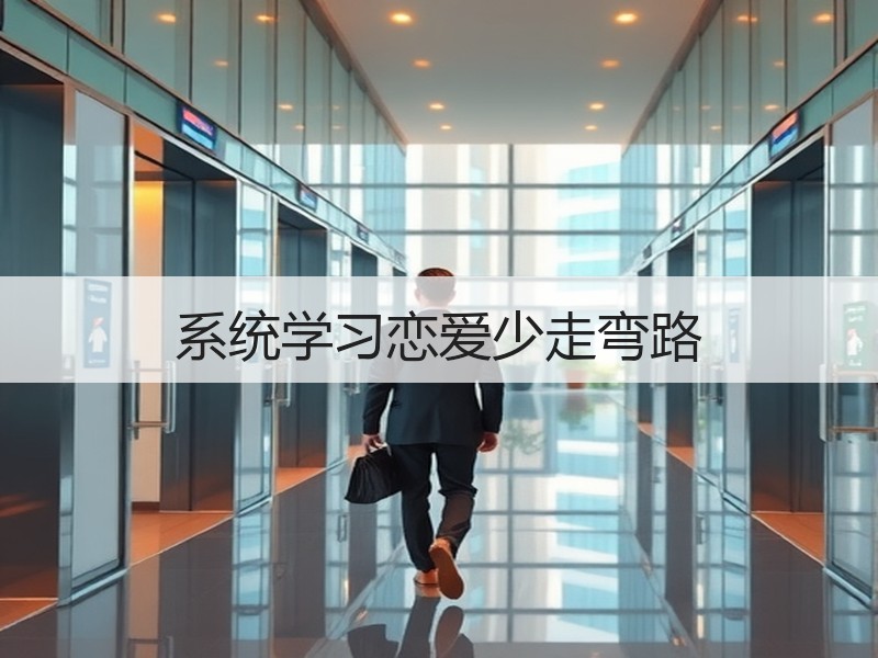 系统学习恋爱少走弯路