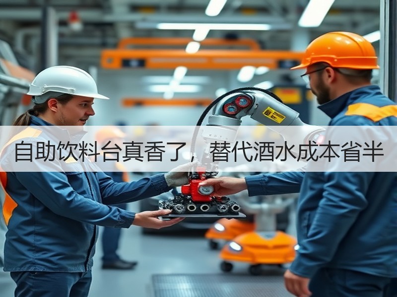 自助饮料台真香了，替代酒水成本省半