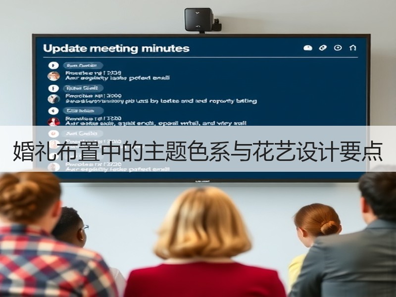 婚礼布置中的主题色系与花艺设计要点