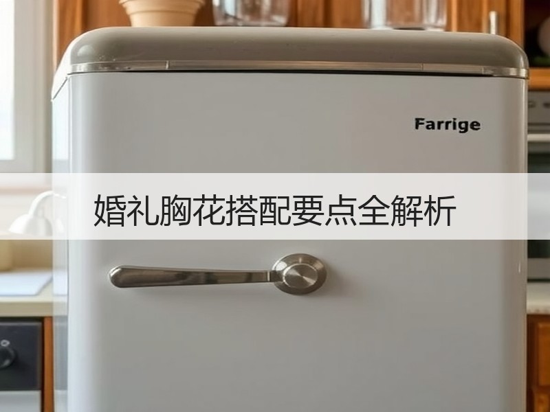 婚礼胸花搭配要点全解析