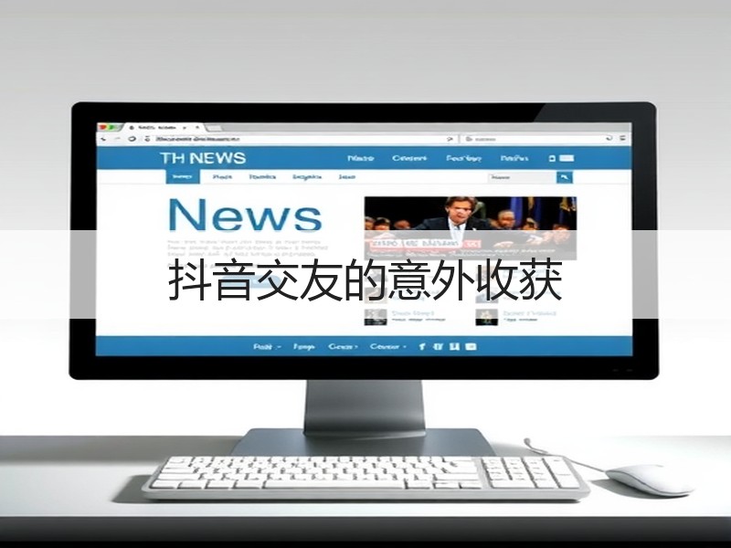 抖音交友的意外收获