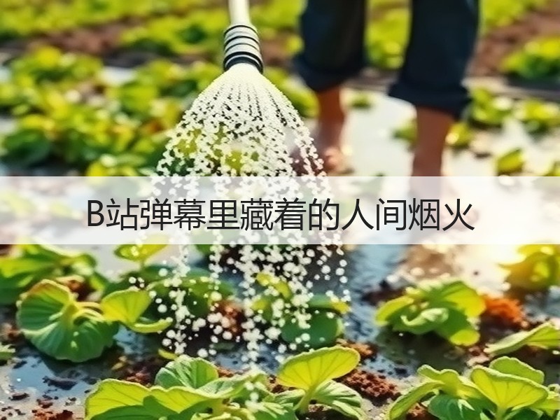 B站弹幕里藏着的人间烟火