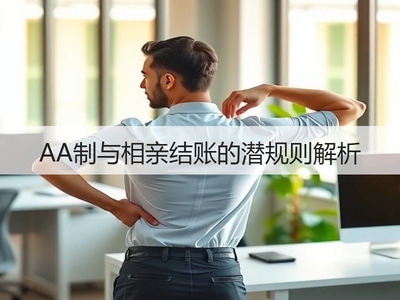 AA制与相亲结账的潜规则解析