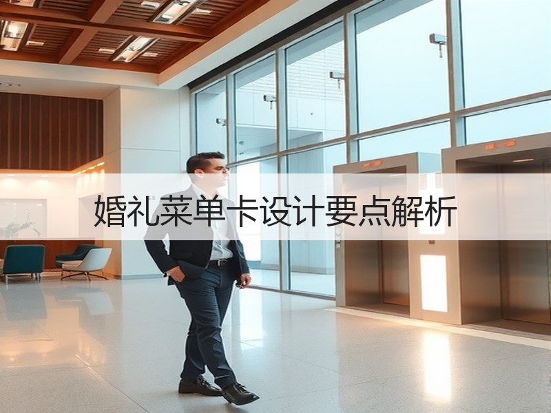 婚礼菜单卡设计要点解析