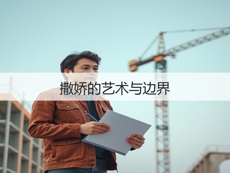 撒娇的艺术与边界