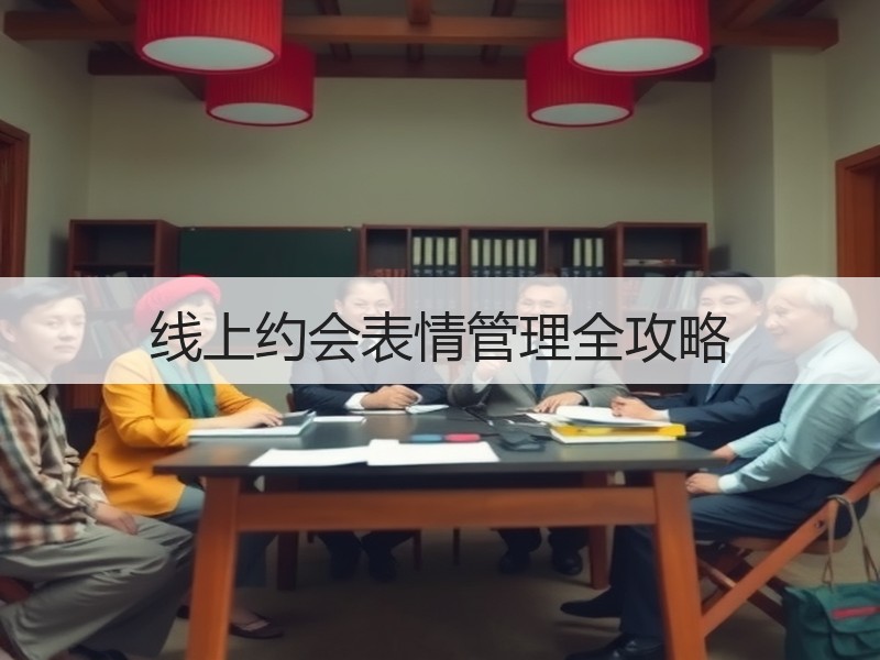 线上约会表情管理全攻略