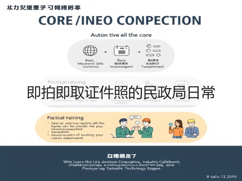 即拍即取证件照的民政局日常