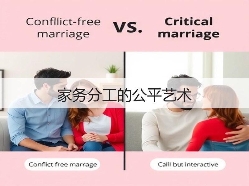 家务分工的公平艺术