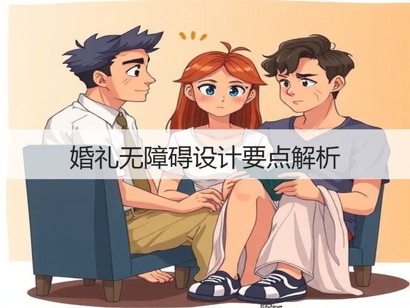 婚礼无障碍设计要点解析