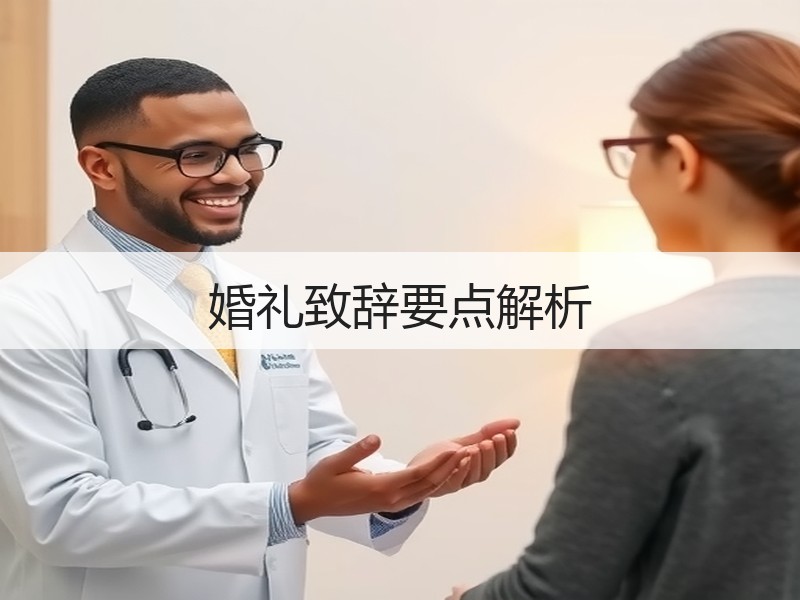 婚礼致辞要点解析