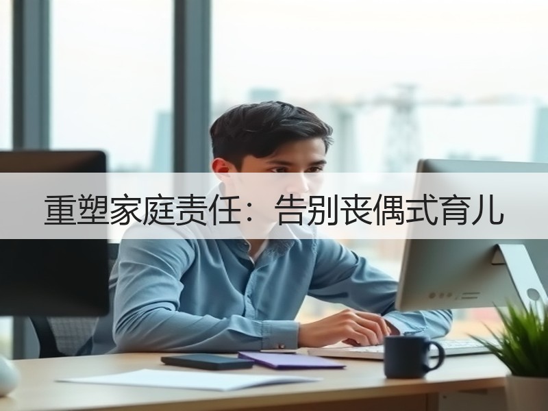 重塑家庭责任：告别丧偶式育儿
