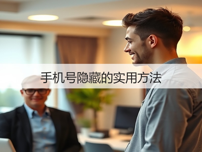 手机号隐藏的实用方法
